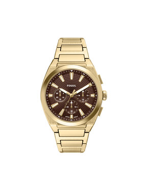 Fossil Годинник Fossil Everett FS6184 Золотий