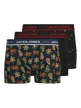 Jack & Jones Jack & Jones Conjunto de calzoncillos boxer Gingerbread 12285149 Negro