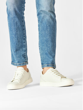 Clarks Снікерcи Clarks Un Costa Lace 261401647 Білий