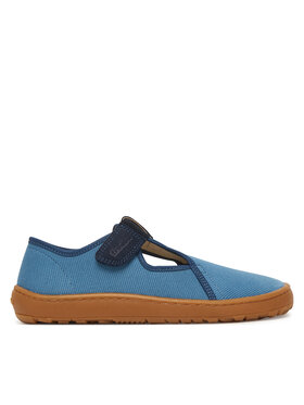 Froddo Тапочки Froddo Barefoot Canvas T-Bar G1700439-1 D Голубий