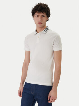 Guess Guess Polo M6GP66 K3070 Blanco Slim Fit