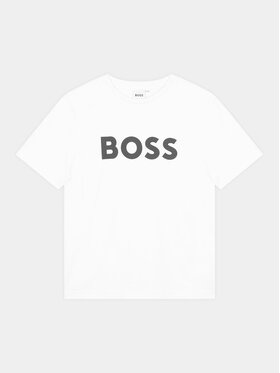 BOSS Boss Футболка J25P24 D Білий Regular Fit