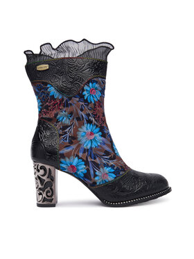 Laura Vita Členková obuv Laura Vita Ledao 01 Čierna