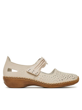 Rieker Nizki čevlji Rieker 41399-60 Bež