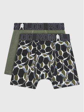 Cristiano Ronaldo CR7 Cristiano Ronaldo CR7 Σετ μποξεράκια Trunk 2-Pack 8400-51-565 Πράσινο