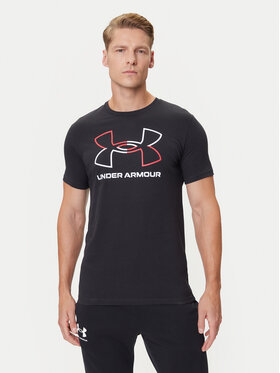Under Armour Under Armour Футболка Ua Gl Foundation Update Ss 1382915-001 Чорний Loose Fit