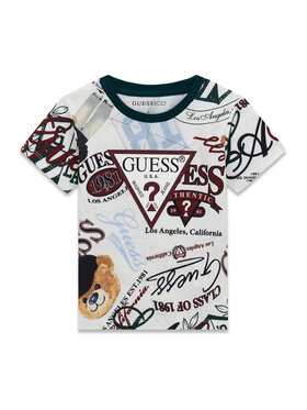 Guess Guess Camiseta N6YI21 K3876 Blanco Regular Fit