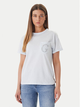 Guess Guess Футболка W6GI17 K3037 Голубий Regular Fit