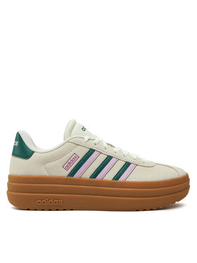 adidas Sneakersy adidas VL Court Bold JI1788 Beżowy