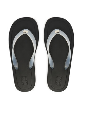 Tommy Jeans Джапанки Tommy Jeans Tjw Cleated Jelly Summer Sandal EN0EN02954 Бял