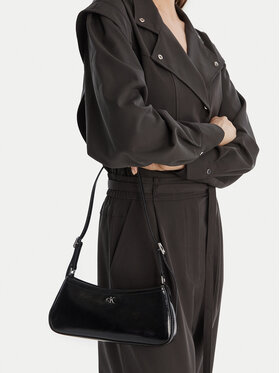 Calvin Klein Táska Calvin Klein Ck Metallic Small Shoulder Bag LV04F3304G Fekete