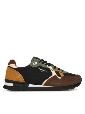 Pepe Jeans Snīkeri Pepe Jeans Brit Prints M PMS400002 Brūns