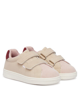 Tommy Hilfiger Tenisice Tommy Hilfiger Low Cut Velcro Sneaker T1A9-35062-0315 M Svijetlo bež