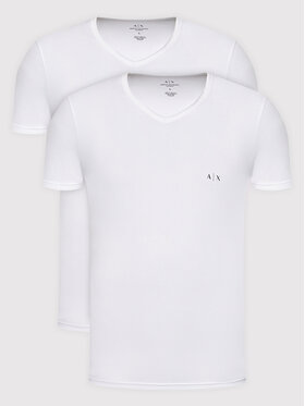 Armani Exchange Armani Exchange Комплект футболок 956004 CC282 04710 Білий Regular Fit