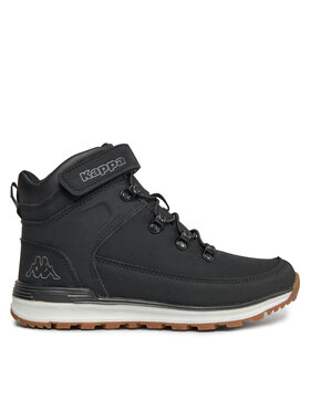 Kappa Šnurovacia obuv Kappa Logo Astos Md Ev Kid 371B8CW Čierna