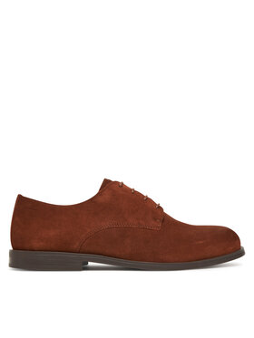 Calvin Klein Īsi apavi Calvin Klein Ess Rubber Derby Su HM0HM01928 Brūns