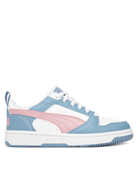 Puma Снікерcи Puma Rebound V6 Lo Jr 393833 30 Білий