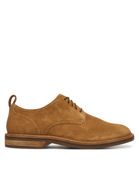 Clarks Обувки Clarks Aldwin Lace 26186448 Кафяв