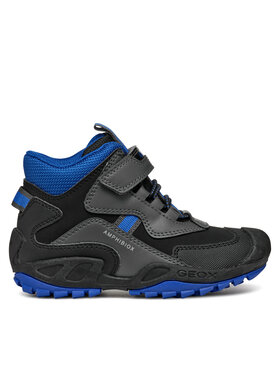 Geox Schnürschuhe Geox Jr New Savage B Abx J261WB 050BU C0071 M Grau