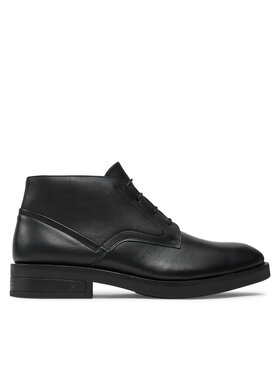 Tommy Hilfiger Schnürschuhe Tommy Hilfiger Tl Lth Boot FM0FM05265 Schwarz