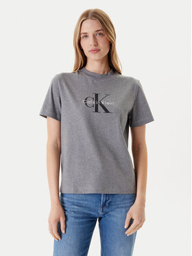 Calvin Klein Jeans Calvin Klein Jeans T-Shirt Hero Classic LV047B865G Γκρι Regular Fit