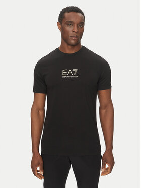 EA7 Emporio Armani EA7 Emporio Armani Футболка 7M000301 AF13739 UC001 Чорний Slim Fit