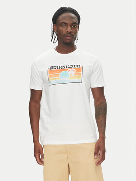 Quiksilver Quiksilver Футболка EQYZT08065 Білий Regular Fit