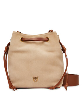 PINKO Kabelka PINKO Secchiello Mini PE 25 PLTT 104303 A2CC Béžová
