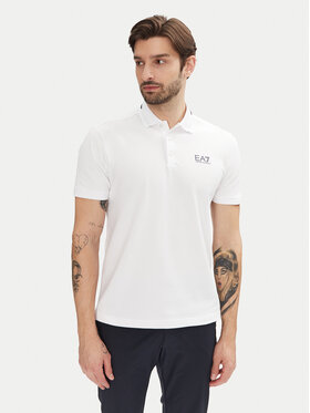 EA7 Emporio Armani EA7 Emporio Armani Поло 7M000184 AF13511 U0002 Білий Slim Fit