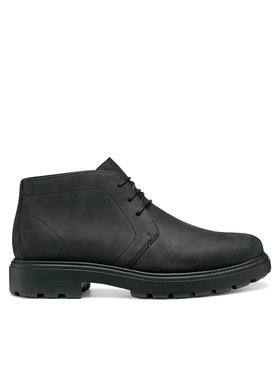 Geox Schnürschuhe Geox U Spherica Ec7 U56FRA 000FF C9999 Schwarz