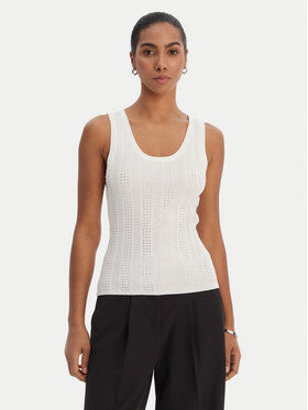 Fracomina Fracomina Felső FR26ST4005K524R9 Ekru Slim Fit