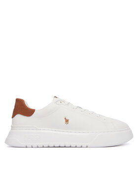 Polo Ralph Lauren Снікерcи Polo Ralph Lauren RLite Court Tumbled 809P07170001 Білий