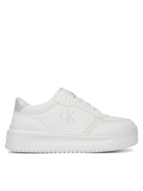 Calvin Klein Jeans Sneakersy Calvin Klein Jeans V3A9-82021-1355X025 Biela