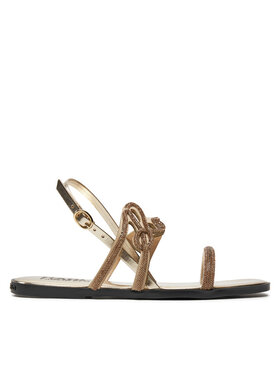 KARL LAGERFELD Sandále KARL LAGERFELD KL87425 Zlatá