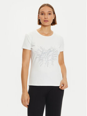 Liu Jo Sport Liu Jo Sport Camiseta TF4312 JS088 Blanco Regular Fit