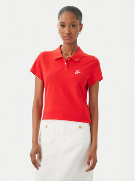 Tommy Hilfiger Tommy Hilfiger Polo 1985 Logo WW0WW49259 Rosso Slim Fit