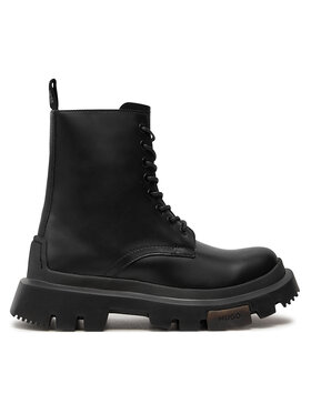 HUGO Outdoorová obuv Hugo Fabyan 50523316 Čierna