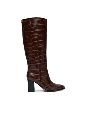 Guess Čižmy Guess FLFPER LEP11 Hnedá