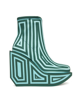 United Nude Ботильйони United Nude Wa Bootie Hi 1087993382 Зелений
