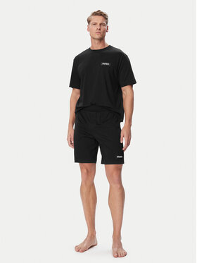 HUGO HUGO Pižama Ron Short Set 50578605 Juoda Regular Fit