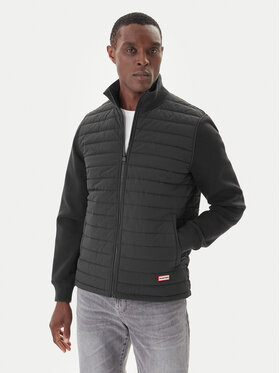 Hunter Hunter Prehodna jakna Hume Baffle HARM0016251 Črna Regular Fit