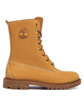 Timberland Šnurovacia obuv Timberland 8 Inch Lace Up TB0A43MXEN11 Hnedá