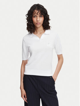 Beverly Hills Polo Club Beverly Hills Polo Club Поло P-SS26W-M550273 Білий Regular Fit