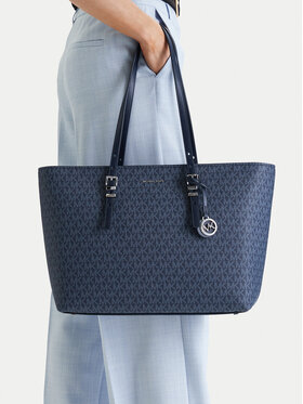 MICHAEL Michael Kors Kabelka MICHAEL Michael Kors Quinn 30T5SQNT9V Tmavomodrá