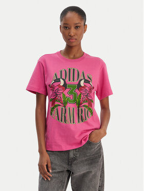 adidas adidas Camiseta Farm Rio Graphic KD4640 Rosa Regular Fit