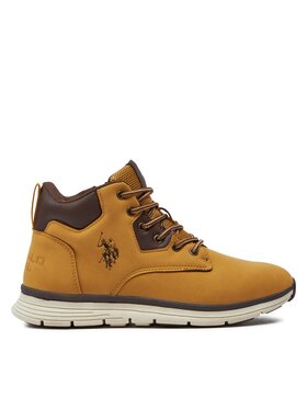 U.S. Polo Assn. Sneakersy U.S. Polo Assn. KREED001 S Hnedá