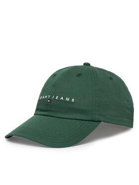 Tommy Jeans Kapa s šiltom Tommy Jeans Linear AM0AM14198 Zelena