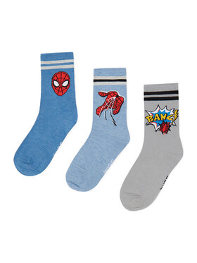 Spiderman Ultimate Κάλτσες μακριές Spiderman Ultimate CEO-ACCCS-SS26-307SPRMV(3-PACK) Έγχρωμο