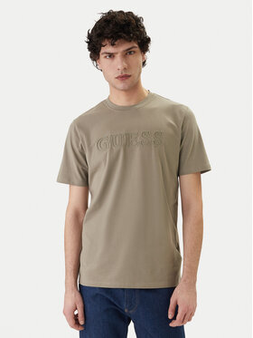 Guess Guess Camiseta Z2YI11 J1314 Caqui Regular Fit