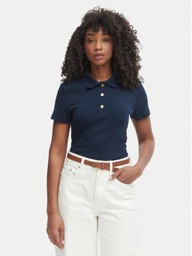 Tommy Hilfiger Tommy Hilfiger Polo WW0WW49252 Azul marino Slim Fit